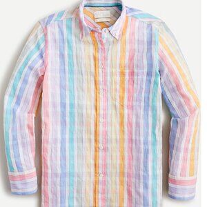J.. Crew pastel button down shirt